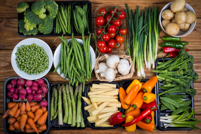 Le verdure bio di BIOP